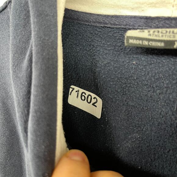 VILLANOVA UNIVERSITY Hoodie Adult XL Wildcats PA College Fleece Sweatshirt Blue - Picture 11 of 11